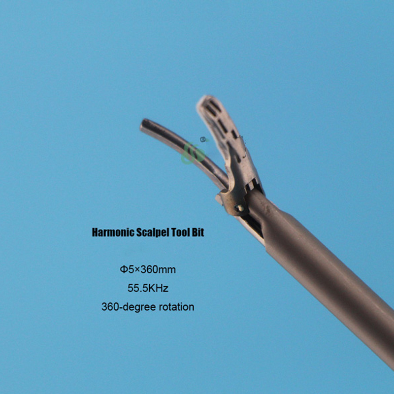 Disposable Laparoscopic Surgical Instruments Sound Reach Ultrasonic Surgical Scalpel （Cutting head）
